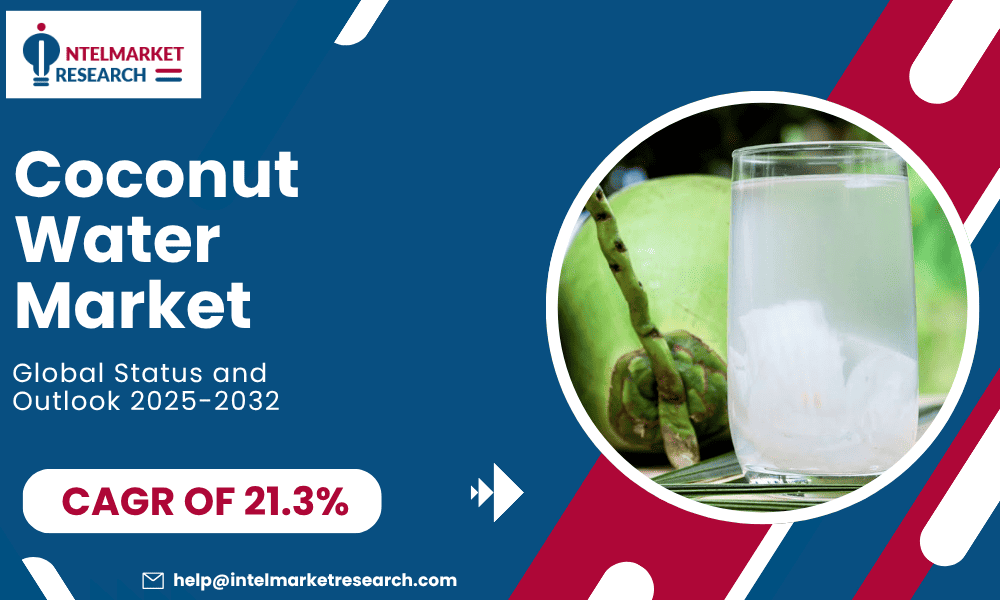 Coconut Water Market Size Set to Surpass USD 26.3 Billion by 2032 | Driven by Health Trends