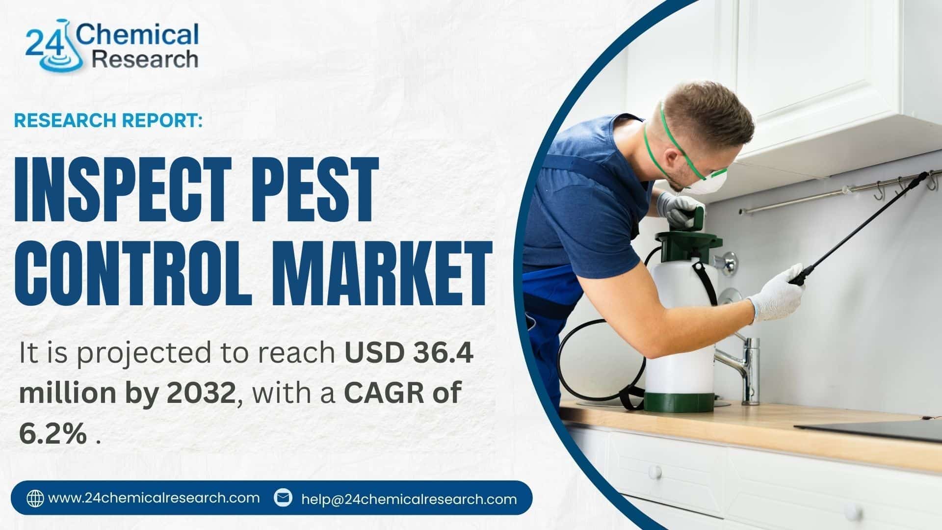 Global Pest Control Market Poised for Strong Growth, Expected to Reach USD 36.4 Billion by 2032 with 6.2% CAGR