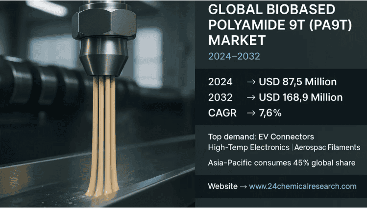 Bio-based Polyamide 9T (PA9T) Market: Sustainable High-Performance Polymer for Automotive, Electronics, and Aerospace